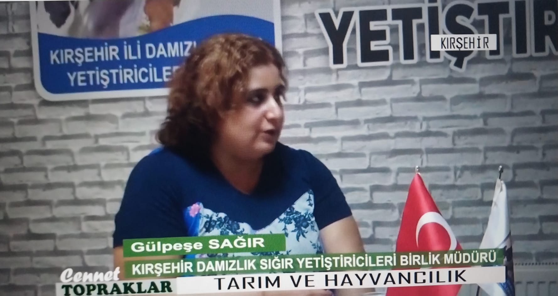 Cennet Topraklar programı Kırşehir'de tarım ve hayvancılığı ekranlara taşıdı.