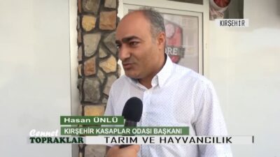 Cennet Topraklar programı Kırşehir'de tarım ve hayvancılığı ekranlara taşıdı.