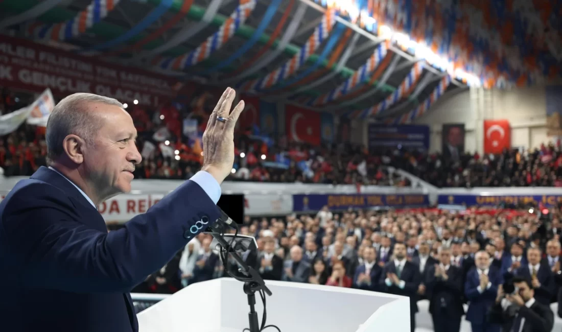 Cumhurbaşkanı Recep Tayyip Erdoğan, AK Parti’nin 8. Olağan Büyük Kongresi’nin