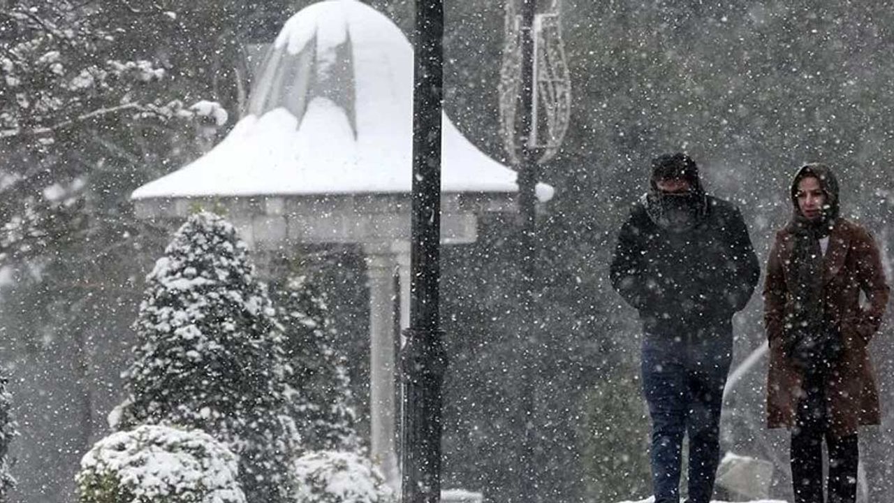 Türkiye’nin bazı bölgelerinde etkili olan soğuk hava ve kar yağışı