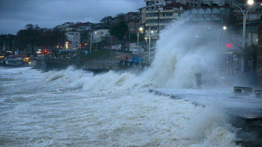 Meteoroloji Genel Müdürlüğü, Doğu Karadeniz ve Batı Akdeniz için fırtına