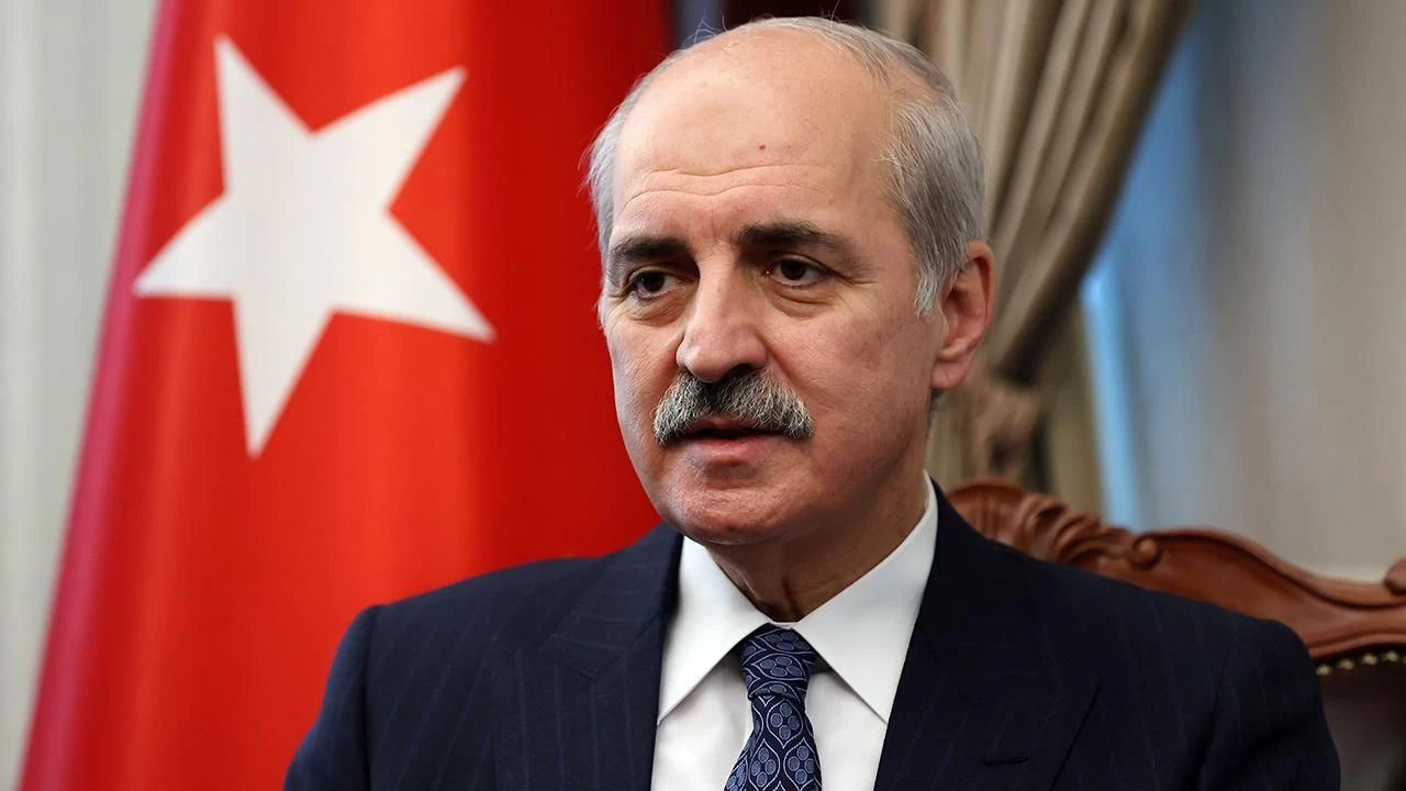 TBMM Başkanı Numan Kurtulmuş, Türkiye Maarif Vakfı’nın Genel Merkezi’nde düzenlenen