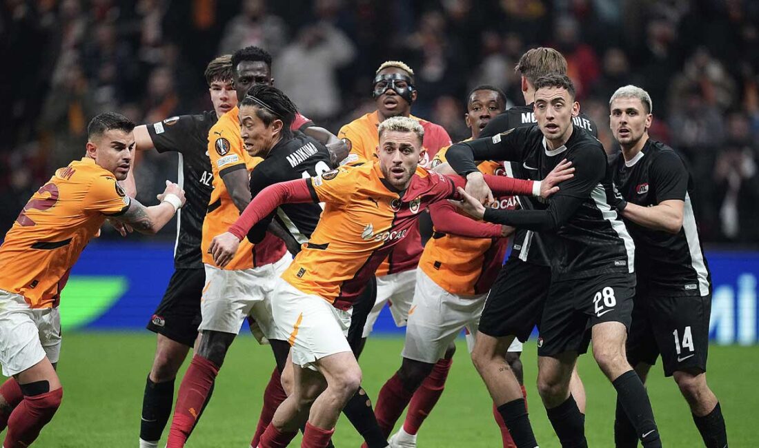 UEFA Avrupa Ligi play-off rövanş maçında Galatasaray, AZ Alkmaar'la 2-2