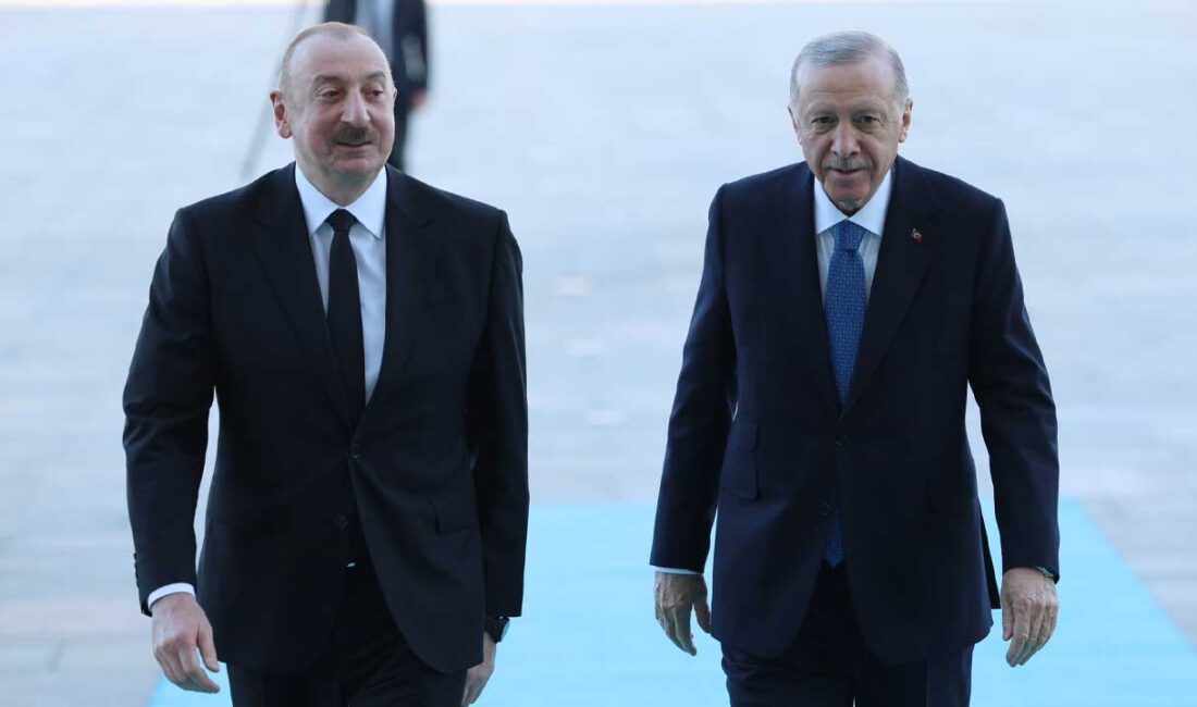 Cumhurbaşkanı Recep Tayyip Erdoğan ve Azerbaycan Cumhurbaşkanı İlham Aliyev, Iğdır-Nahçıvan