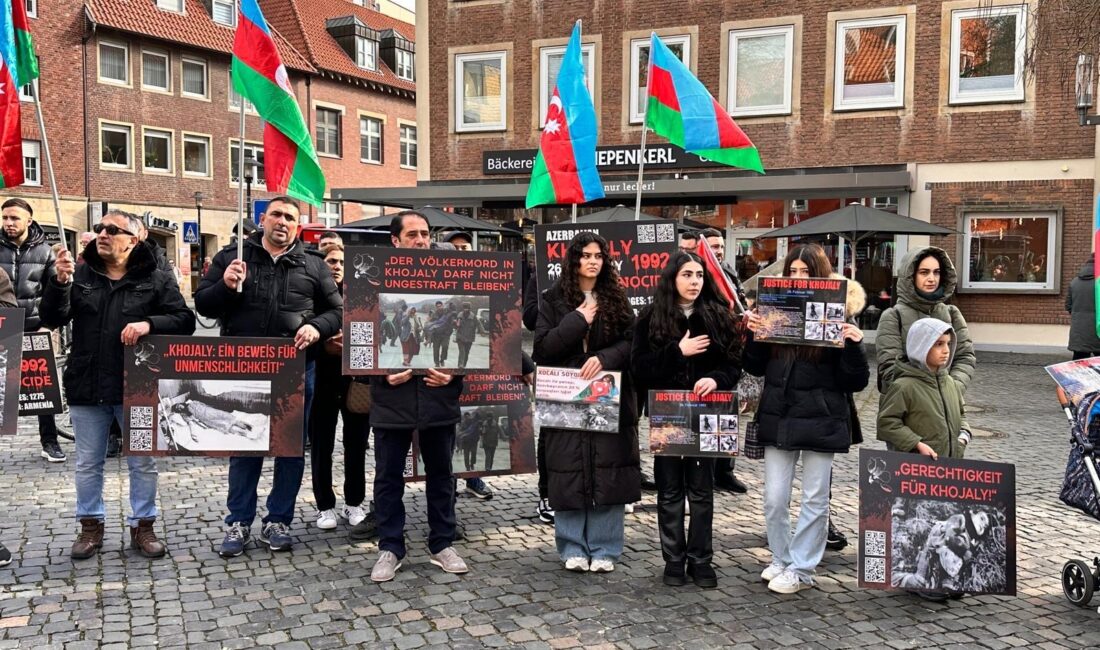 Anma töreni, Azerbaycan Milli Marşı’nın çalınması ve şehitlerin anısına bir