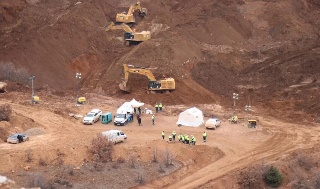 ANKARA-BHA Erzincan’ın İliç ilçesindeki altın madeninde 13 Şubat 2024 tarihinde