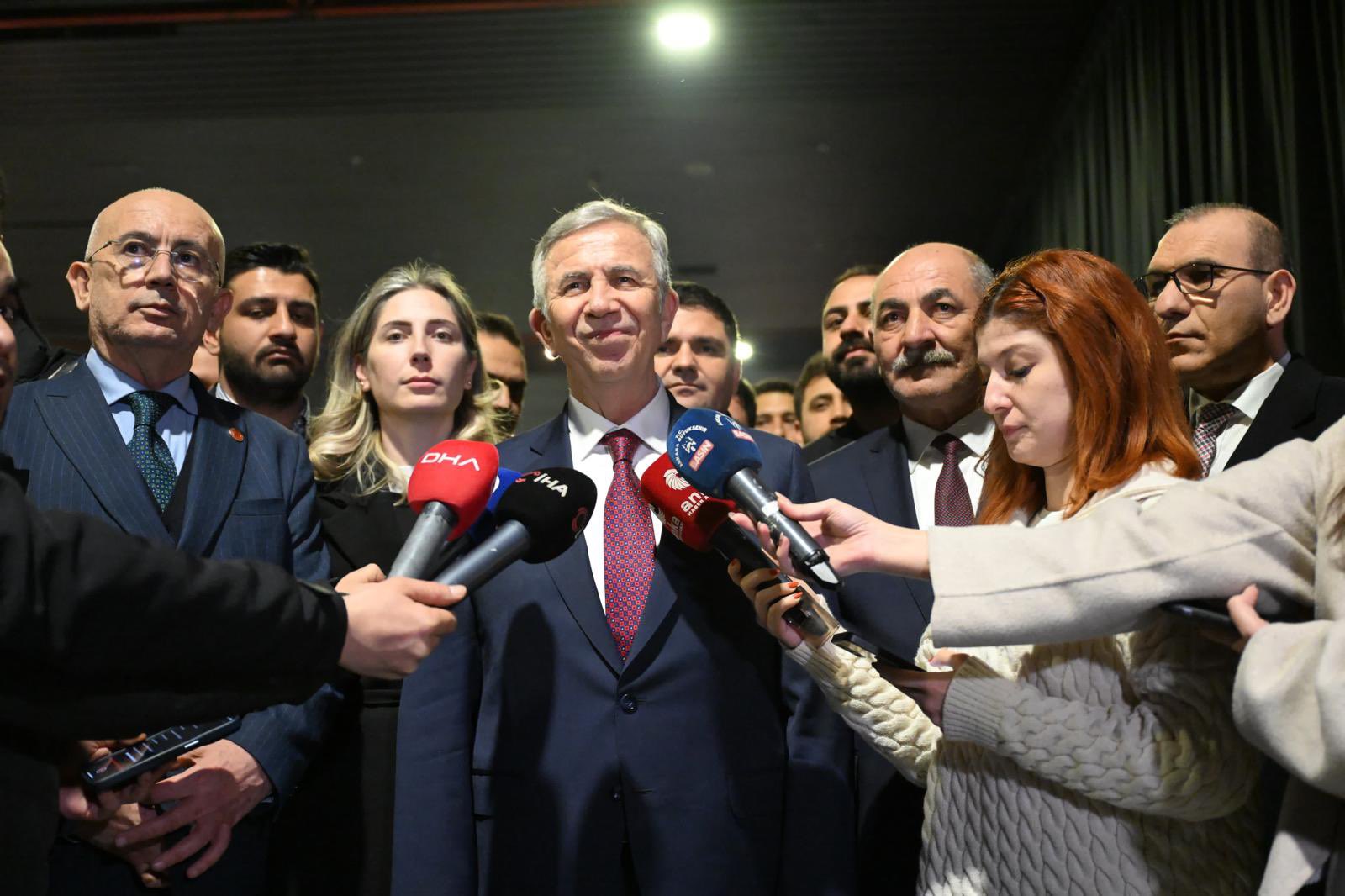 Ankara Büyükşehir Belediye Başkanı Mansur Yavaş, Abdullah Öcalan’ın silah bırakma