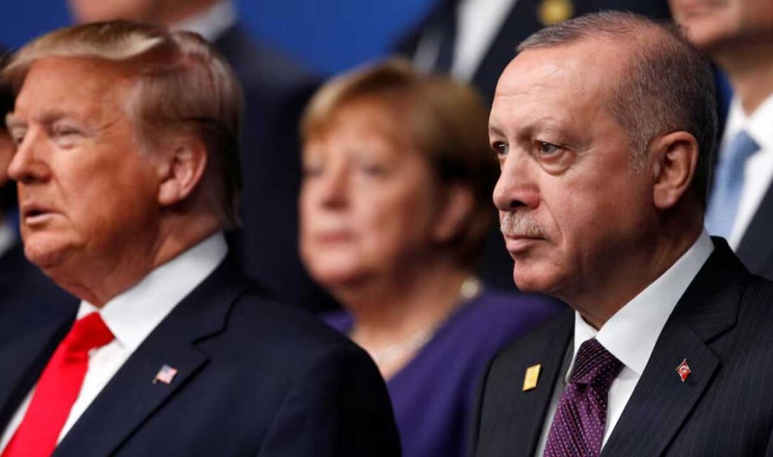 Cumhurbaşkanı Recep Tayyip Erdoğan ile Amerika Birleşik Devletleri Başkanı Donald