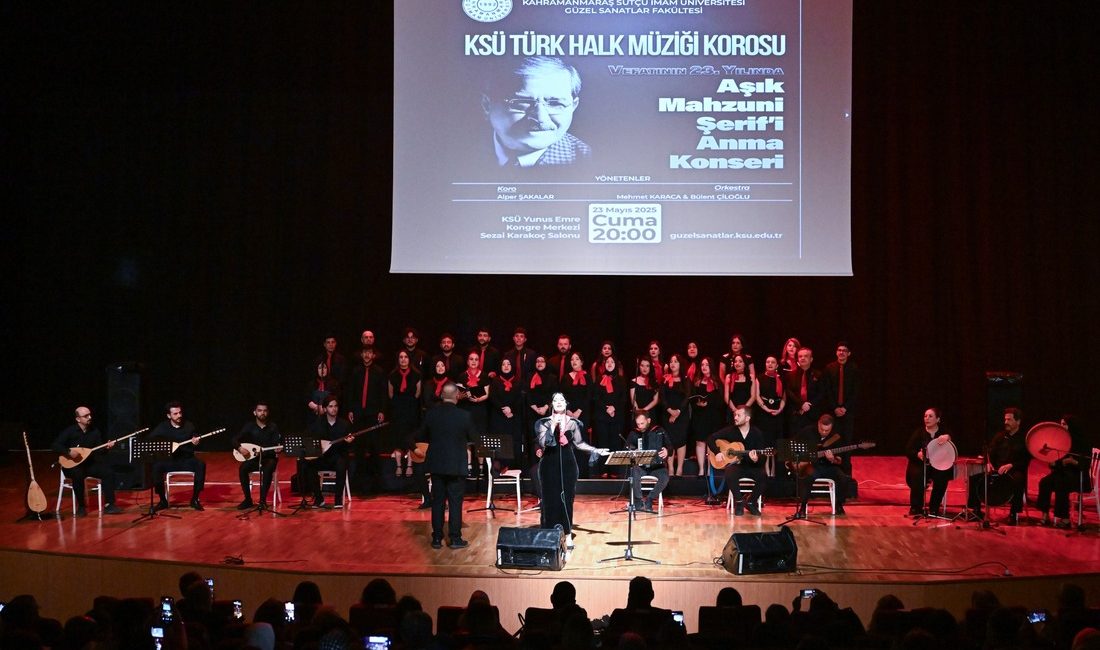 Kahramanmaraş Sütçü İmam Üniversitesi (KSÜ), Türk halk müziğinin büyük ustalarından