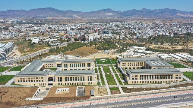Cumhurbaşkanı Erdoğan, Lefkoşa’da açılışı yapılan KKTC Cumhuriyet Yerleşkesi'nin, Kıbrıs Türk