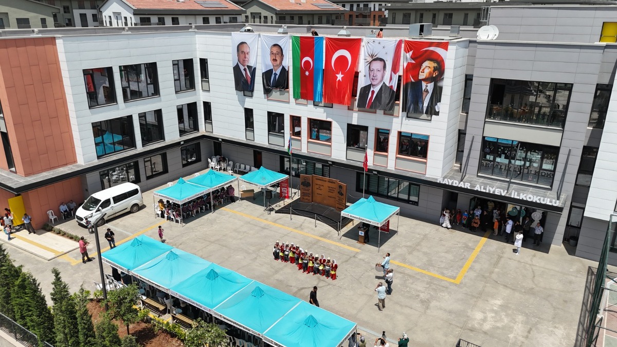 Kahramanmaraş Haydar Aliyev İlkokulunda, Azerbaycan’ın Umum-Milli Lideri Merhum Haydar Aliyev’in