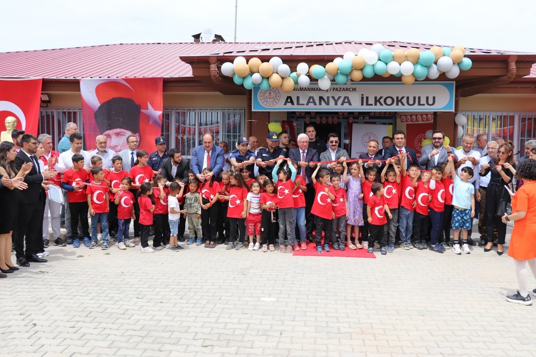 Kahramanmaraş Pazarcık’ta yeni bir eğitim yuvası daha hizmete girdi.