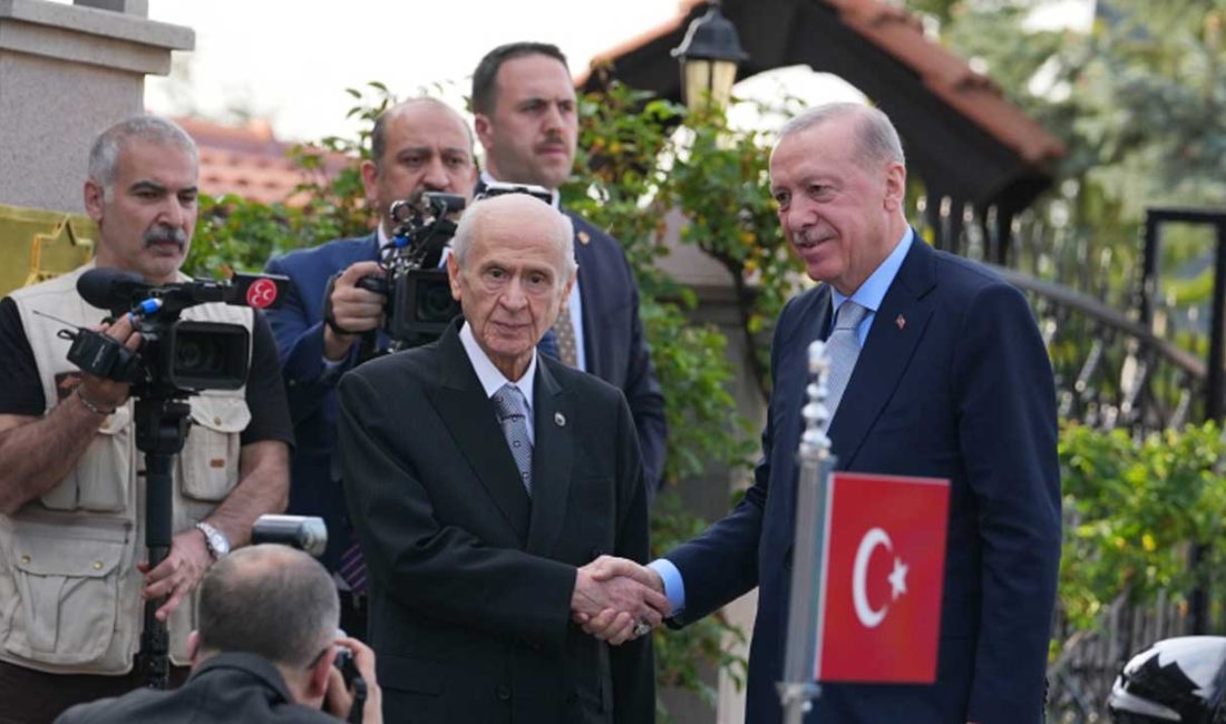 Cumhurbaşkanı Recep Tayyip Erdoğan, Milliyetçi Hareket Partisi (MHP) Genel Başkanı