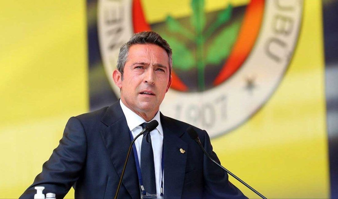 ANKARA-BHA Fenerbahçe Spor Kulübü Başkanı Ali Koç, kulüp televizyonunda yaptığı