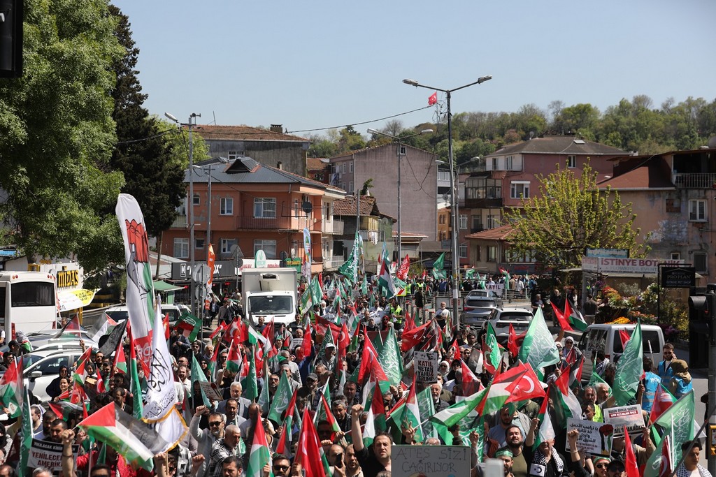 İHH’nın da aralarında bulunduğu çok sayıda STK tarafından işgalci İsrail’in