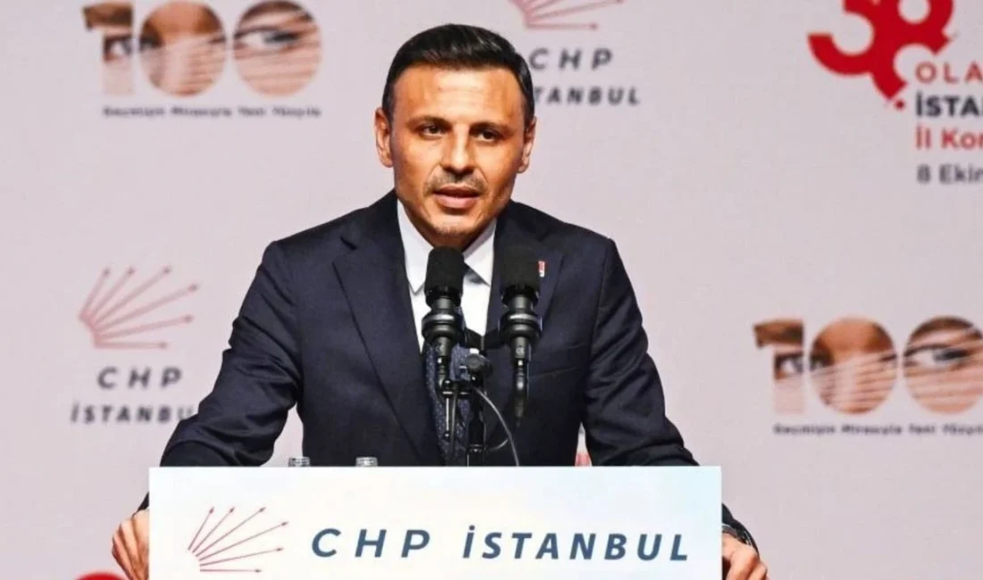 İSTANBUL-BHA Cumhuriyet Halk Partisi (CHP) İstanbul İl Başkanı Özgür Çelik
