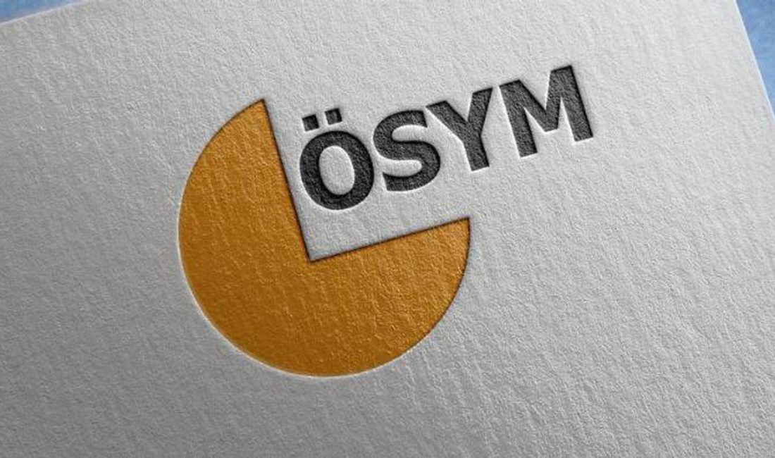 Ölçme, Seçme ve Yerleştirme Merkezi (ÖSYM), KPSS-2025/4 kapsamında Sağlık Bakanlığı