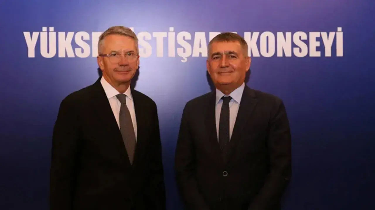 TÜSİAD Başkanı Orhan Turan ve Yüksek İstişare Konseyi Başkanı Mehmet