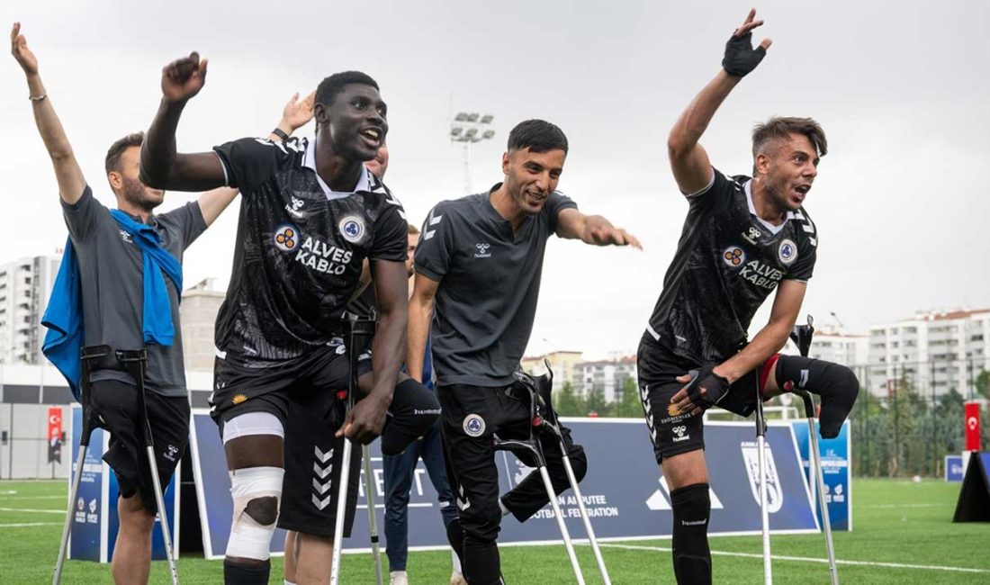 Ankara’nın ev sahipliğinde düzenlenen 2025 Ampute Futbol Şampiyonlar Ligi, Eryaman