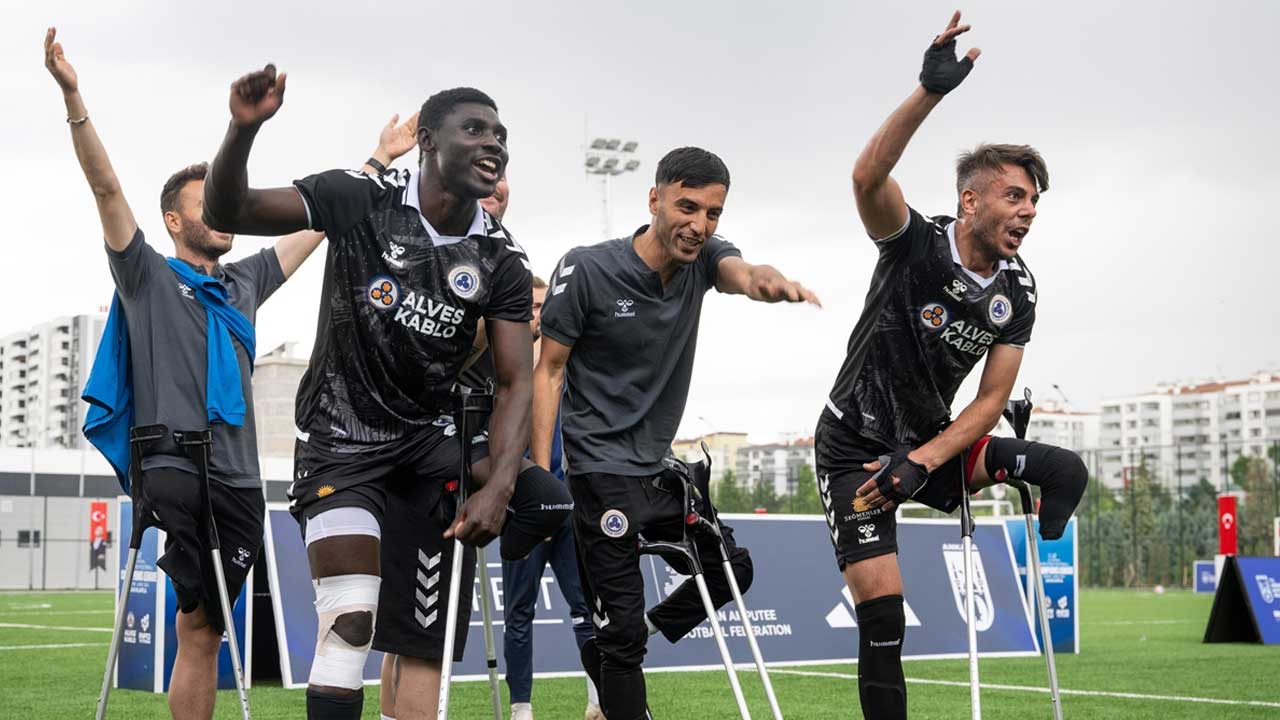 Ankara’nın ev sahipliğinde düzenlenen 2025 Ampute Futbol Şampiyonlar Ligi, Eryaman