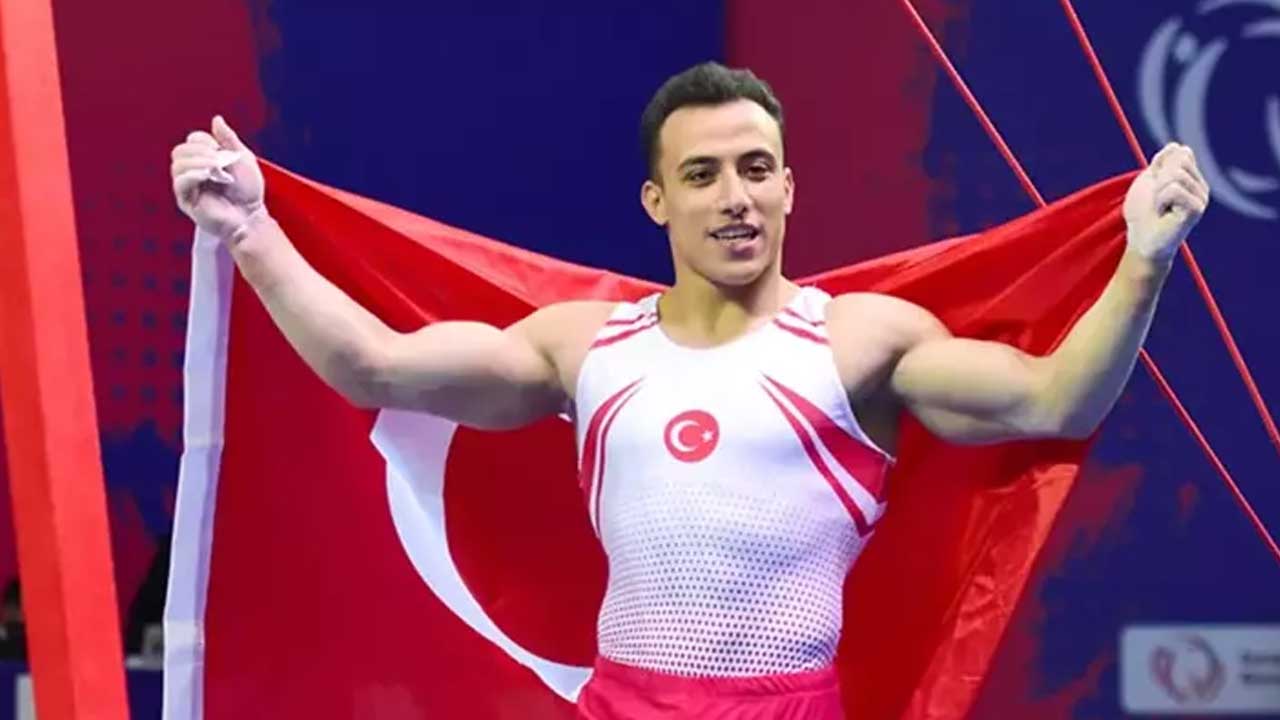 Milli cimnastikçimiz Adem Asil, Almanya’nın Leipzig kentinde düzenlenen Artistik Cimnastik
