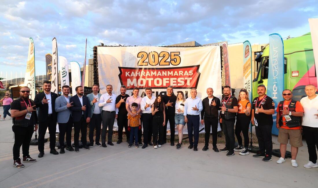Onikişubat Belediyesi’nin ev sahipliğinde düzenlenen Kahramanmaraş Motofest, üç gün boyunca