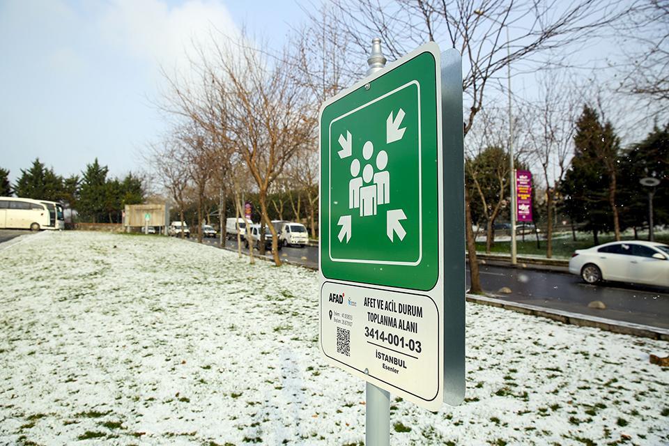 AFAD tarafından belirlenen 31 bin afet toplanma alanı, vatandaşların e-Devlet