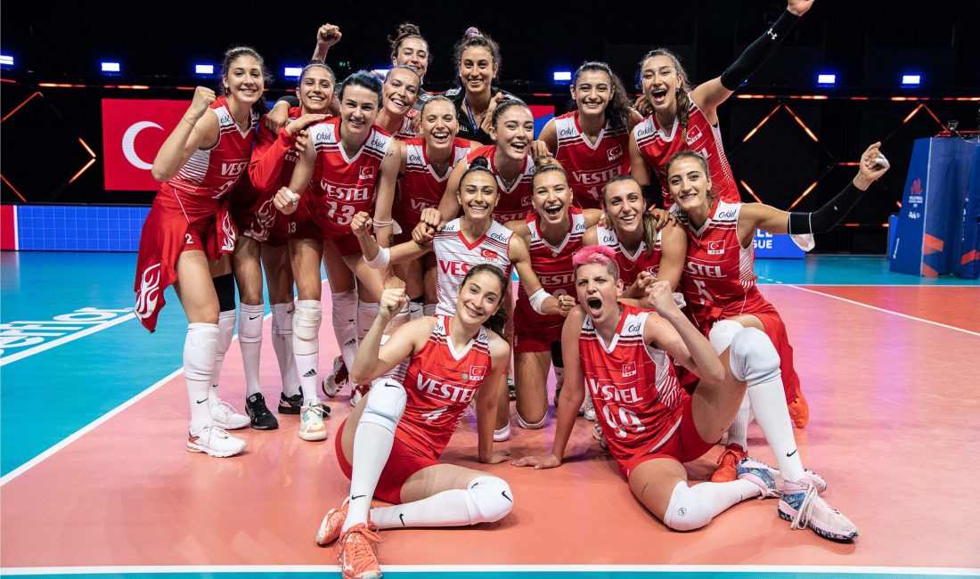 A Milli Kadın Voleybol Takımı, 2025 FIVB Milletler Ligi'ndeki ilk
