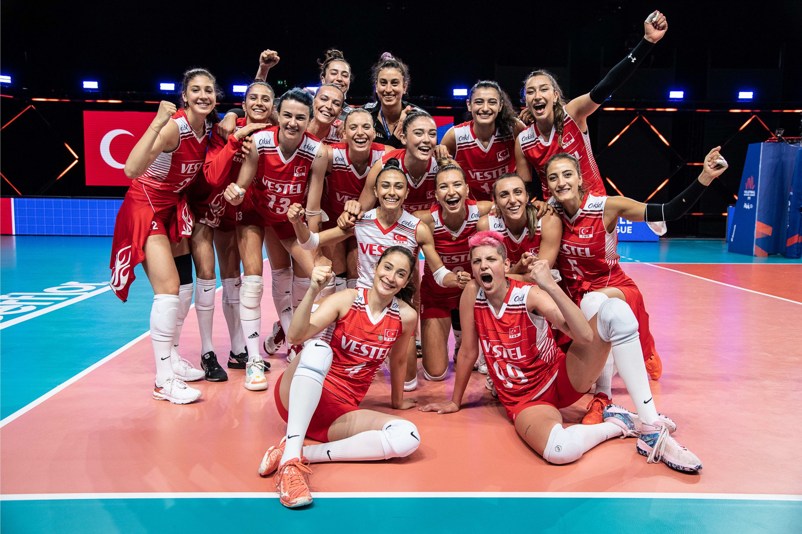 A Milli Kadın Voleybol Takımı, 2025 FIVB Milletler Ligi'ndeki ilk