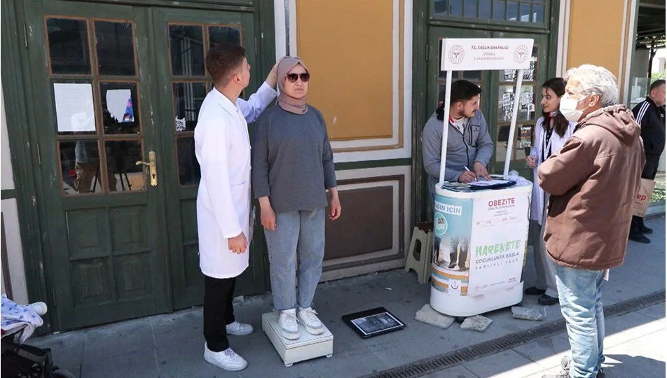 ANKARA-BHA Sağlık Bakanlığı tarafından ülke genelinde yürütülen “İdeal Kilonu Öğren,