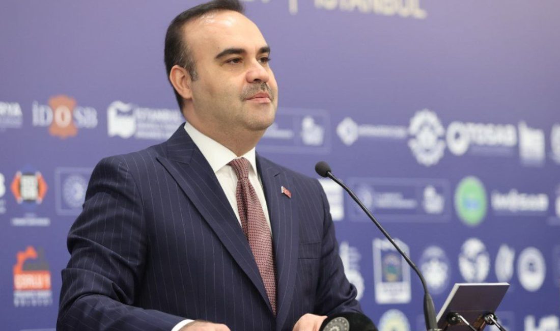 Sanayi ve Teknoloji Bakanı Mehmet Fatih Kacır, Türkiye’nin üretim ve