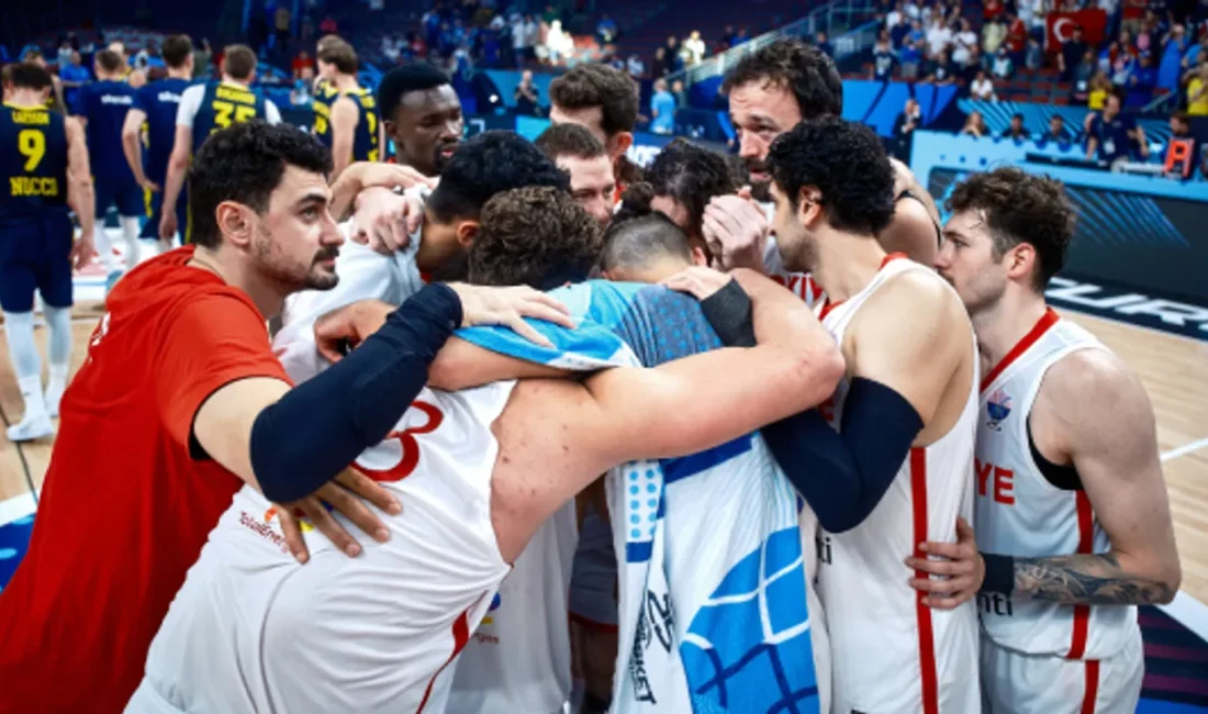 A Milli Erkek Basketbol Takımımız, EuroBasket 2025’te yarı finale yükselmek