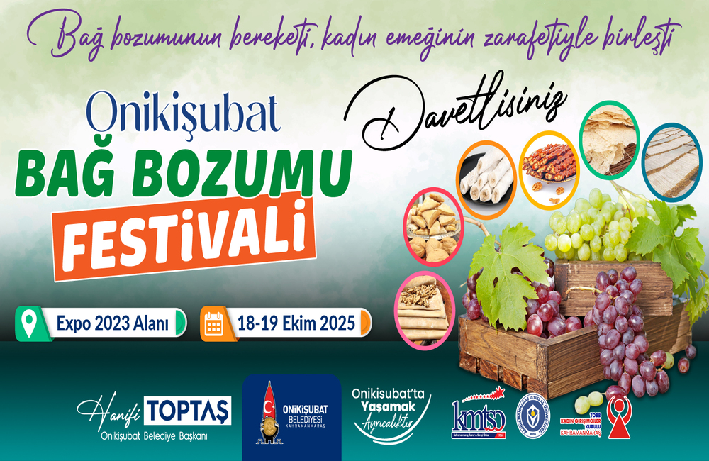 Onikişubat Belediyesi, ilçenin tarımsal zenginliğini, yerel üretimi ve kadın emeğini