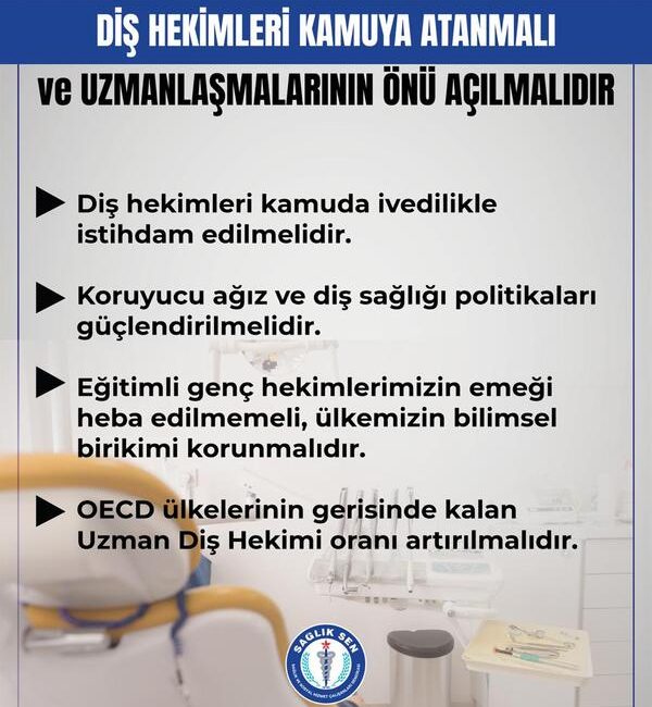 Türkiye’de her yıl binlerce genç, büyük emeklerle diş hekimliği fakültelerini