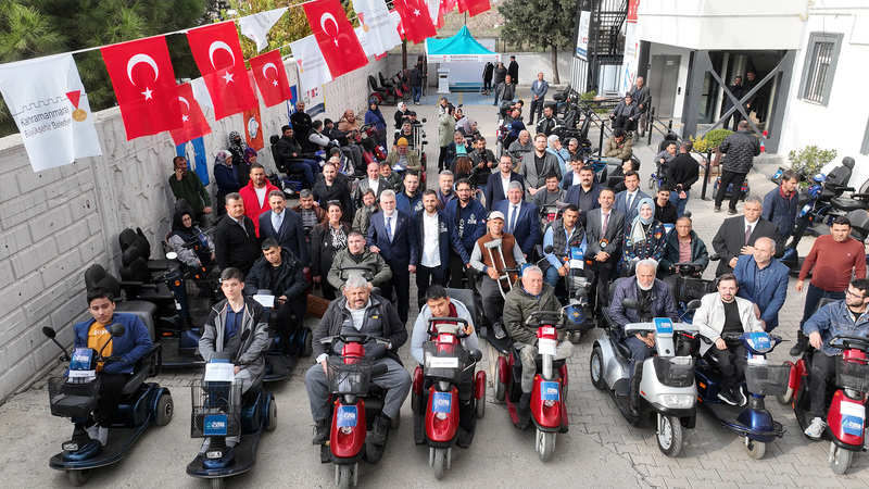 Büyükşehir Belediyesi’nden “Engelsiz yaşama güç veren destek” Büyükşehir Belediyesi ve Katre Vakfı iş birliğiyle hayata geçirilen proje