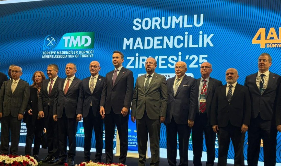 Türkiye Madenciler Derneği (TMD) tarafından Dünya Madenciler Günü kapsamında düzenlenen
