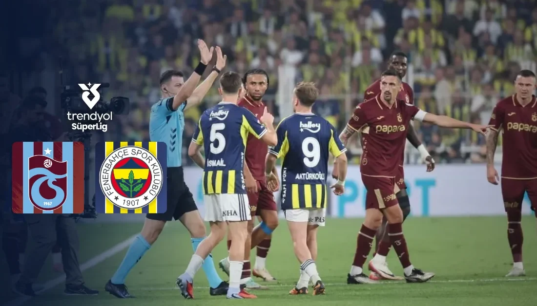 TRABZON-BHA 49 puanla 2. sırada bulunan Fenerbahçe, 45 puanla 3.
