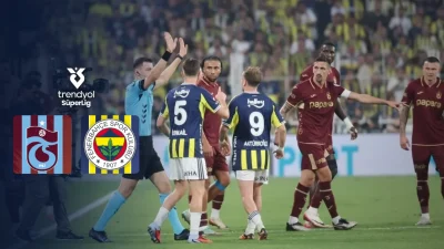TRABZON-BHA 49 puanla 2. sırada bulunan Fenerbahçe, 45 puanla 3.