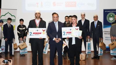 12 ilden gelen genç hafızların katıldığı “Genç Sadâ Hafızlık Yarışması”