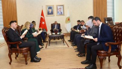 Kahramanmaraş Valisi Mükerrem Ünlüer, 62. Kütüphane Haftası dolayısıyla Vali Yardımcımız