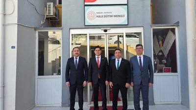 İl Millî Eğitim Müdürü Muhammed Özdemirci, Aydıncık ilçesinde Fatih İlkokulu