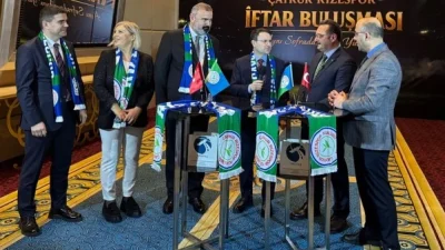 ANKARA / BHA  Çaykur Rizespor Kulüp Başkanı İbrahim Turgut’un davetlisi