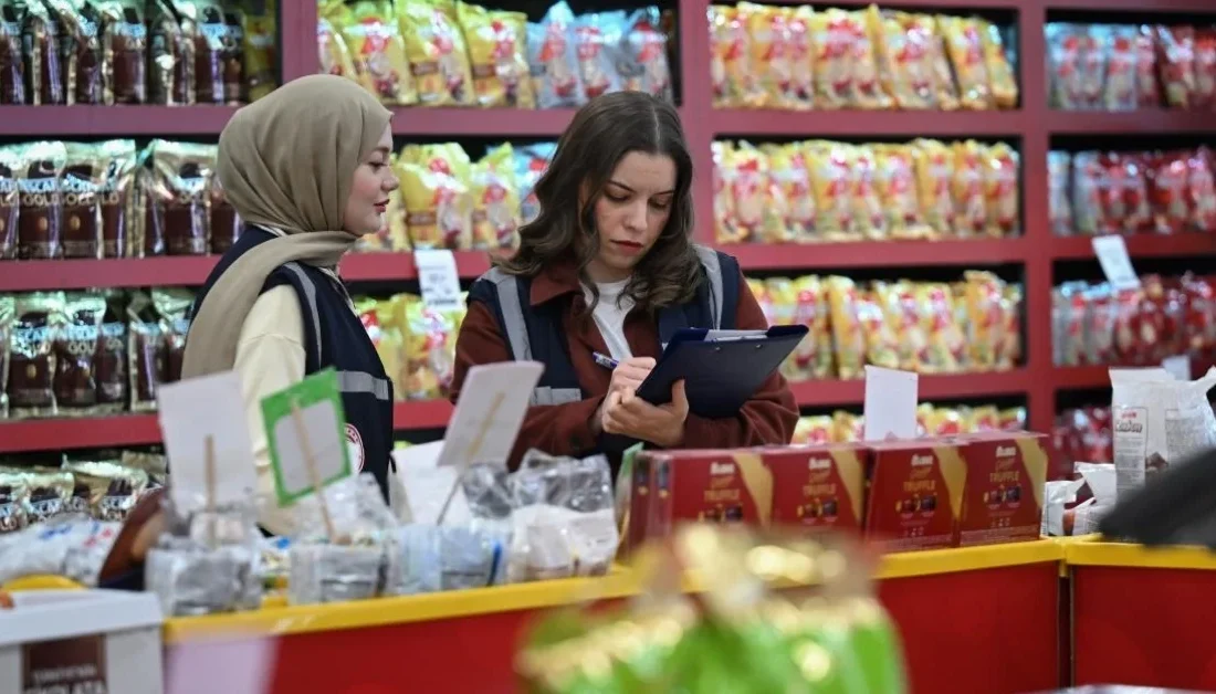 ANKARA-BHA Denetimlerde temel gıda ürünlerinin yanı sıra tatlı, şekerleme, çikolata