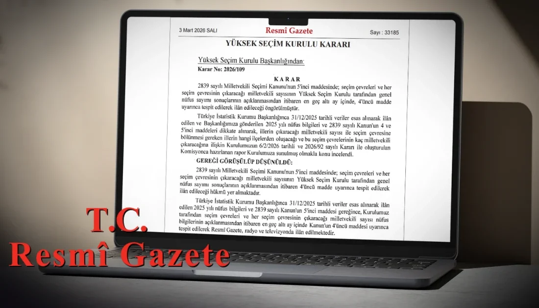 Yüksek Seçim Kurulu’nun (YSK), 2025 yılı nüfus verilerine göre illerin