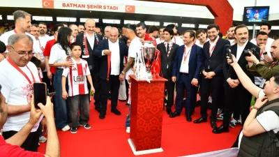Batman Stadyumu’nda Kepez Spor Futbol A.Ş. ile oynanan 38. hafta