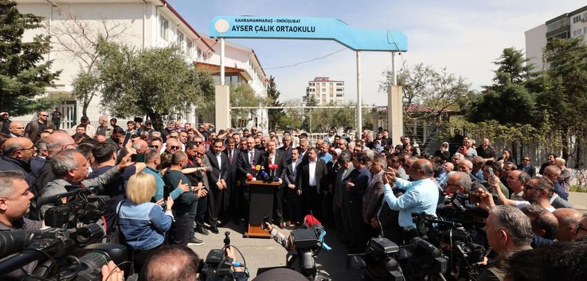Memur-Sen ve Eğitim-Bir-Sen Genel Başkanı Ali Yalçın, Kahramanmaraş’ta saldırının yaşandığı