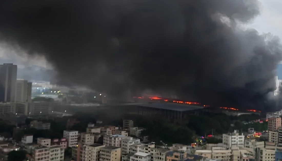 ANKARA-BHA Gece saatlerinde başlayan yangın itfaiye ekiplerinin hızlı müdahalesiyle kontrol