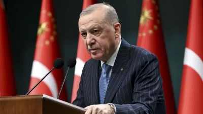 ANKARA – BHA Cumhurbaşkanı Recep Tayyip Erdoğan, İstanbul’daki Dolmabahçe Sarayı’nda