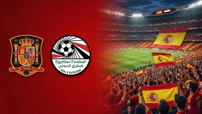 Barcelona’da oynanan İspanya – Mısır dostluk maçına, tribünlerin yaptığı ırkçı