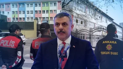 ANKARA-BHA Yapılan açıklamada, okul içi ve çevresinde denetimlerin artırılacağı, ziyaretçi